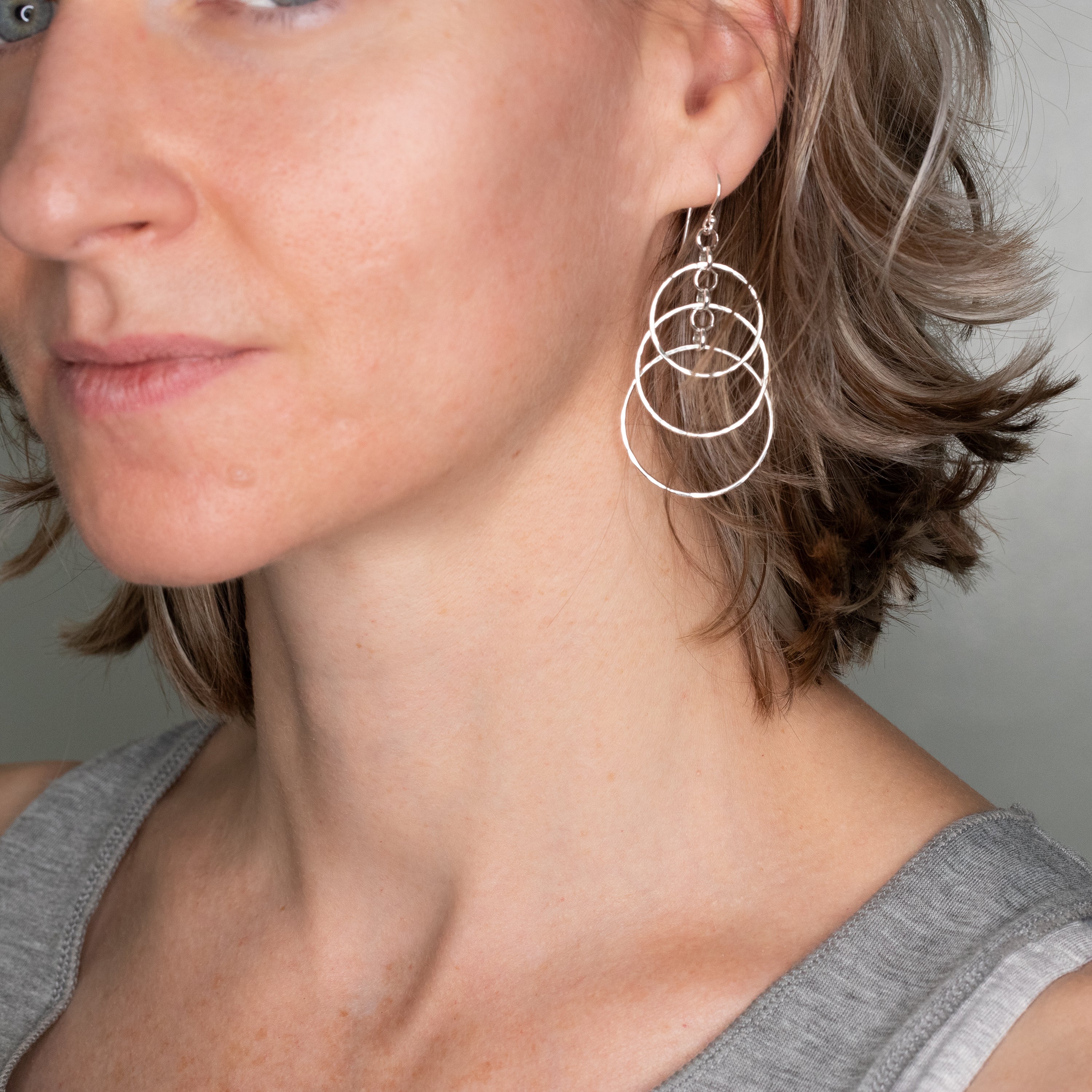 Layered Circles Earrings