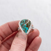 Teardrop Turquoise Ring