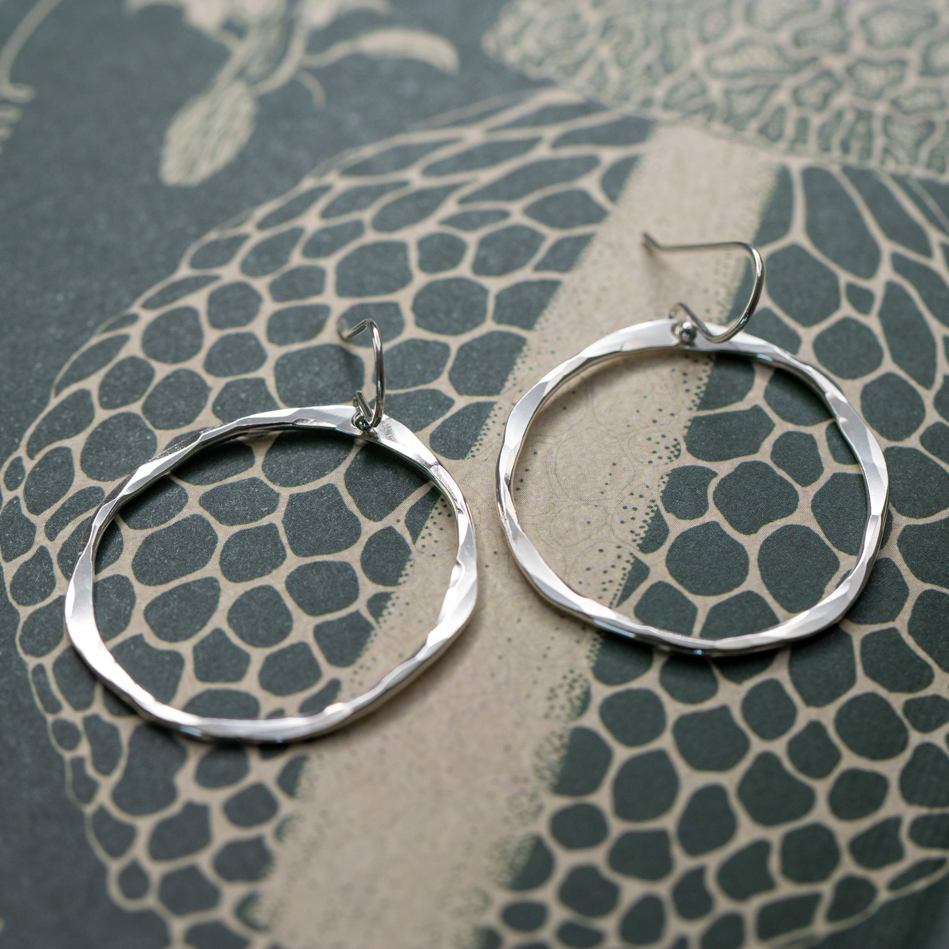 Handmade sterling silver jewelry, nickel free silver earrings for her