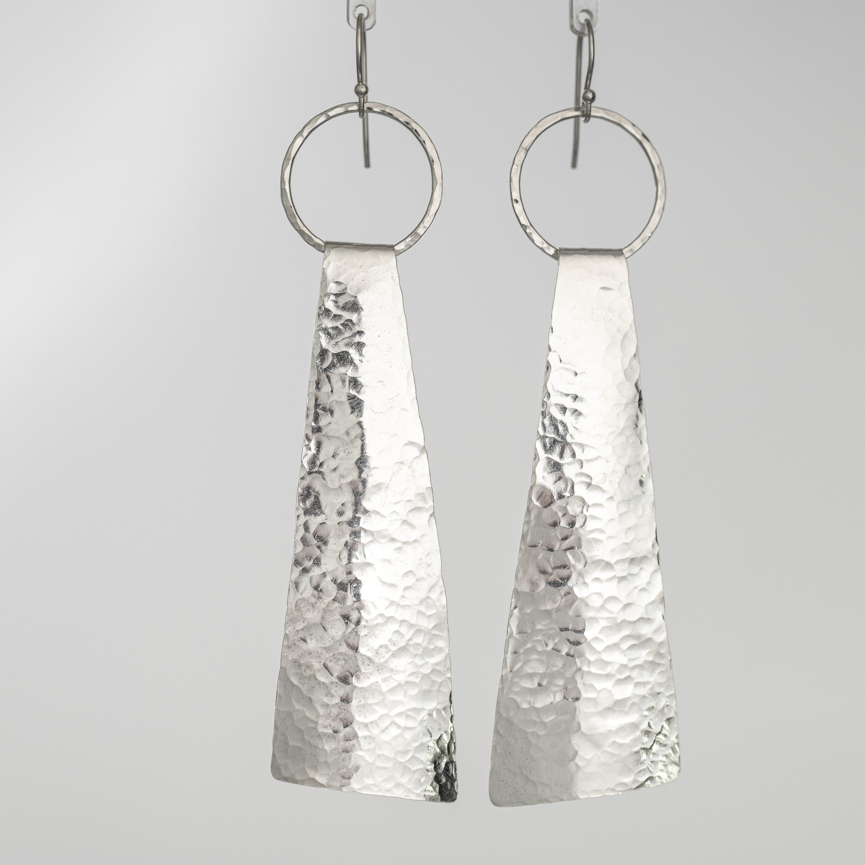 Large Hammered Silver Teardrop on deals Sterling Silver Earrings Statement Jewelry