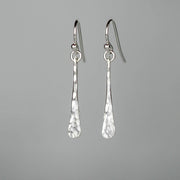 Sterling Silver Bar Earrings, Handmade Jewelry, Nickel Free Dangle Drop Earrings